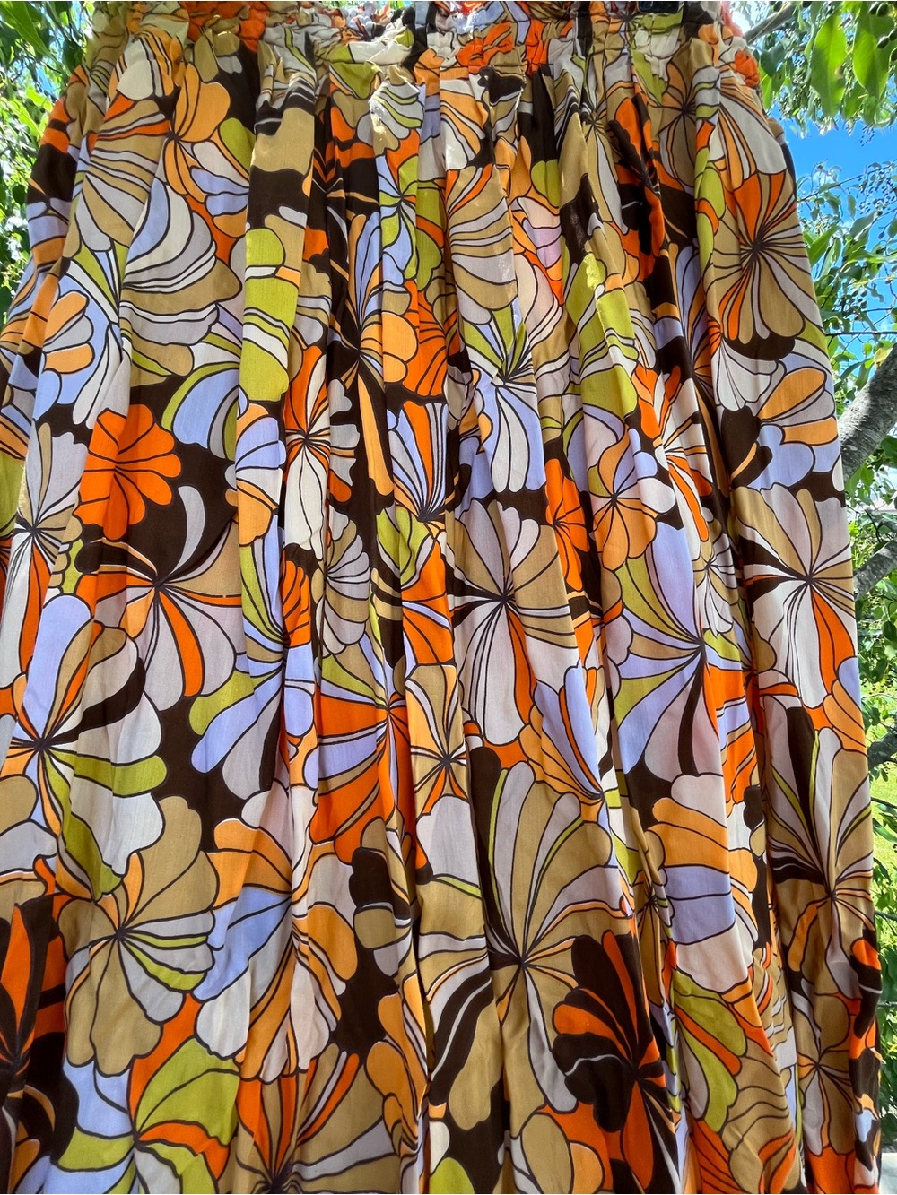 Vintage 70’s hand made maxi skirt